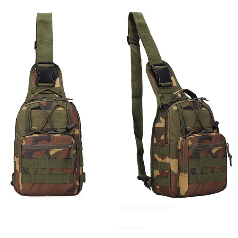  Men Outdoor Sports Shoulder Bag Military Camping Backpack Utility Tactical Trekking Bag Riding Ches