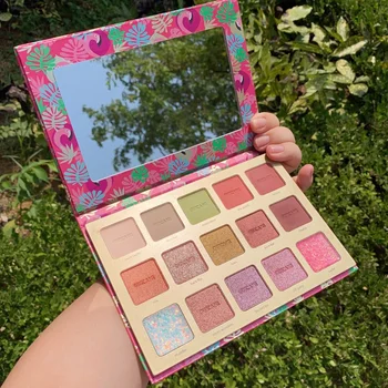 

Professional Eyeshadow Palette 15Color Charming Matte Shimmer Pigmented Glitter EyeShadow Powder Pallete MakeUp Palette Cosmetic