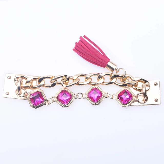 1 Pcs New Designer Chain Shoe Charms Croc Accessories Metal Charm Decoration for Croc Clog Shoes Pendant Buckle for Girl Gift r6646