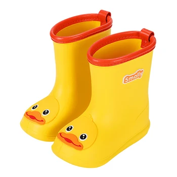 

Rain Boots Kids Girl Cute Cartoon Printed Animal Panda Duck Children's Rubber Boots Spring Summer Rain Boots Children Rain Shoes