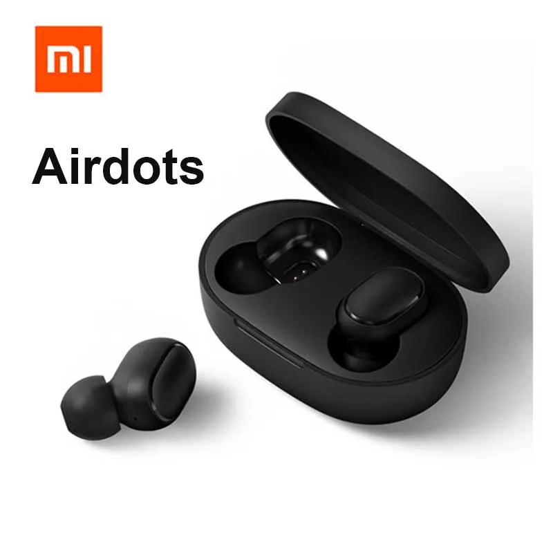 

Xiaomi Redmi Airdots Wireless Earbuds Bluetooth 5.0 Earphone In-Ear stereo bass Earphones AI Control With Mic Handsfree Headset