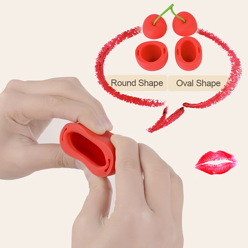 Cherry-Shaped Silicone Lip Plumper Device Suction Pump Sexy Lips Filler Enhancer Waterproof Lip Care Tools