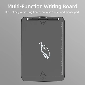 12 Inch LCD Writing Tablet Electronic Digital Drawing Board Ultra-Thin Writing Pad Split Screen One-Click Erase with Lock Button