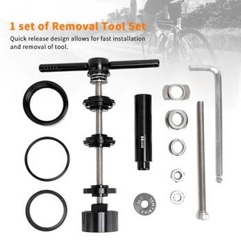 

Maintenance Fast Install Manual Bicycle Repair Press In Center Shaft Bearing Assorted Universal Disassembly Removal Tool Set
