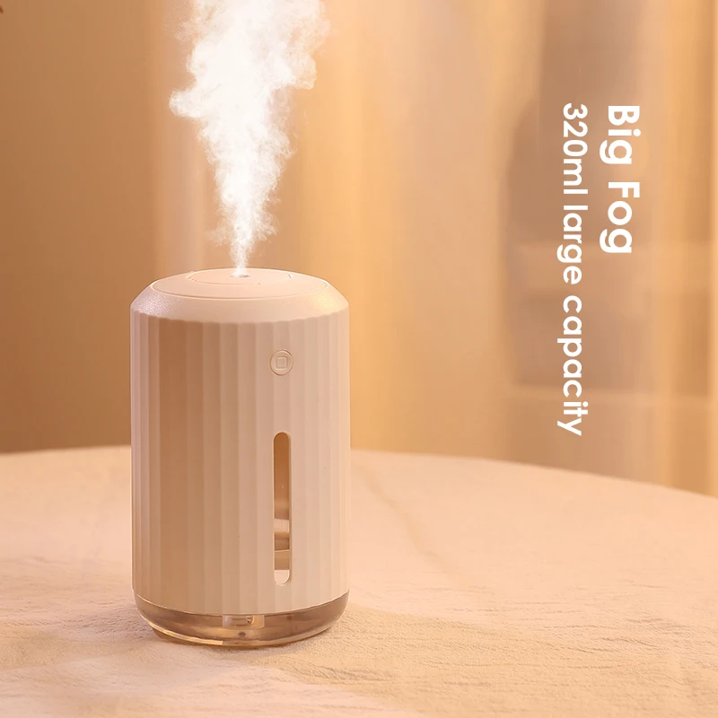 Мини USB порт DC5V увлажнитель воздуха красочный ночной светильник тумана бесшумный распылитель воды 320 мл автоотключение диффузор увлажнитель автомобиля