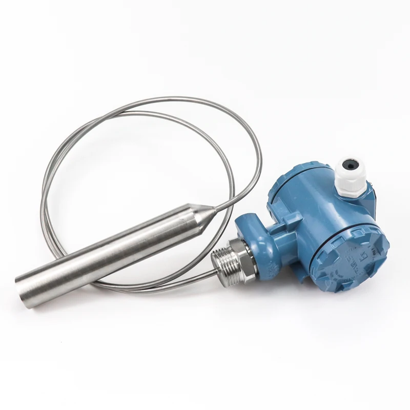 HighTemperature Diesel Fuel Oil Level Sensor 420mA Output Water Oil Tank Level Transmitter