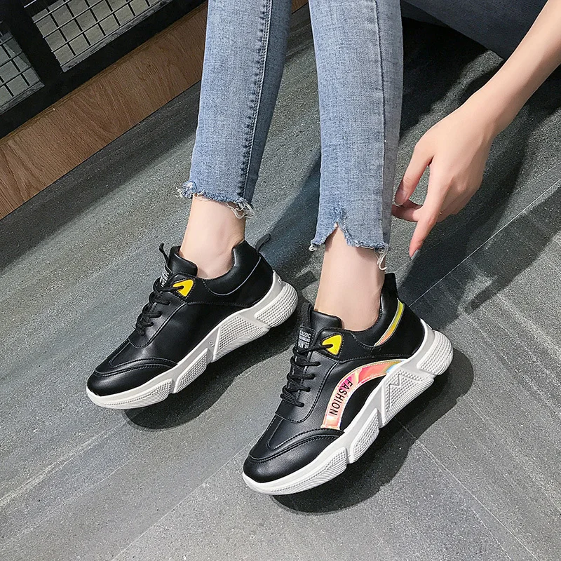 

2020 Fashion Platform Sneakers Cross Strap Casual Shoes Women Daily Shoes Women Footwear New Arrival Women Vulcanized U27-20