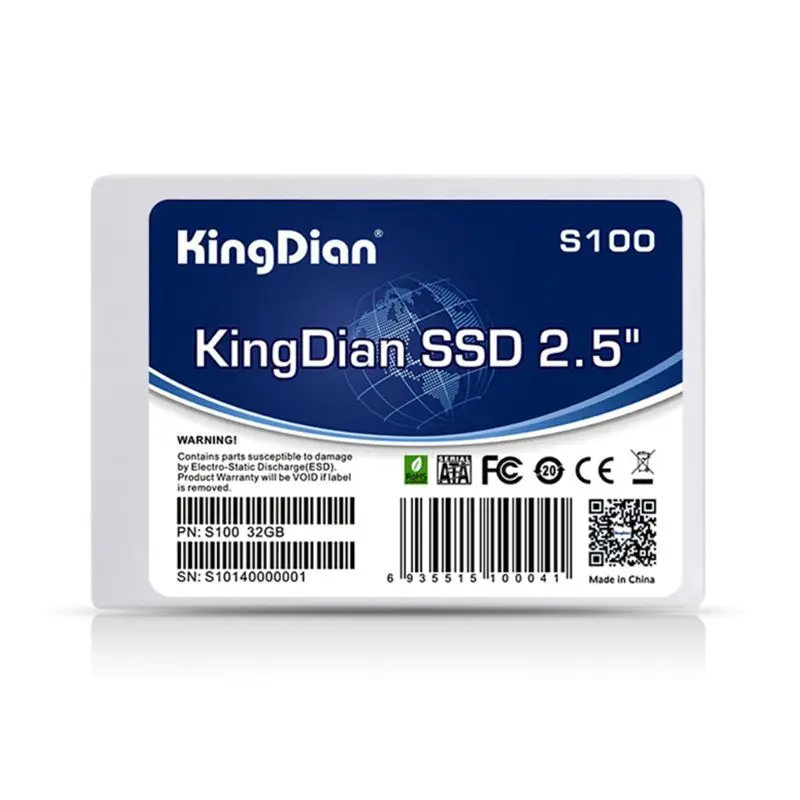 32GB KingDian 2," Внутренний Настольный жесткий диск высокоскоростной твердотельный диск SATA3 - Цвет: 32GB