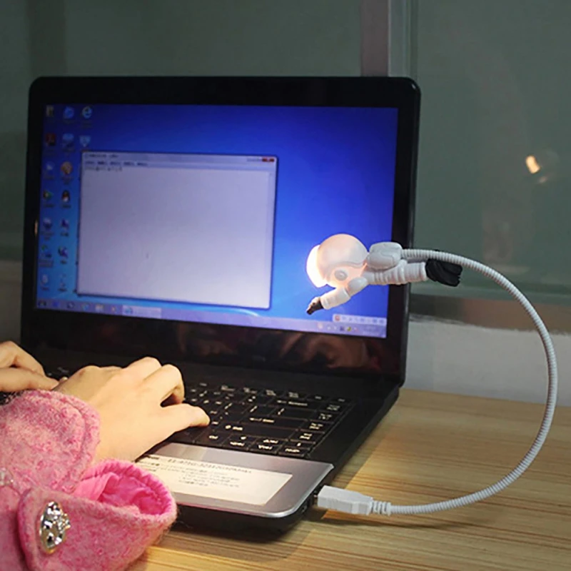 

White Flexible Diver USB Tube LED Night Light Lamp For Computer Laptop PC Notebook Reading Portable DC 5V Dropshipping