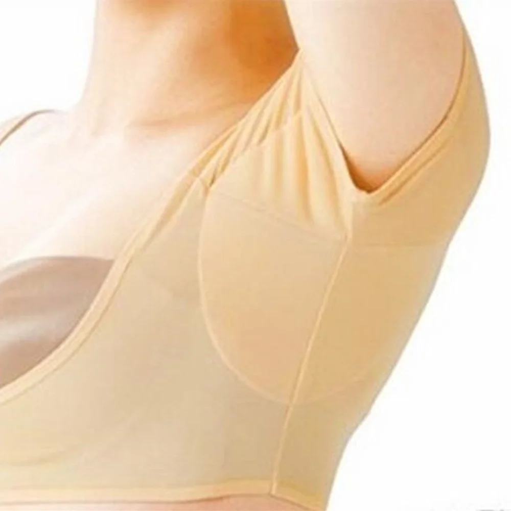 1pc Washable Underarm Armpit Sweat Pads T-shirt Shape Reusable Perfume Absorbing Guards Shield Desodorante for Women | Красота и