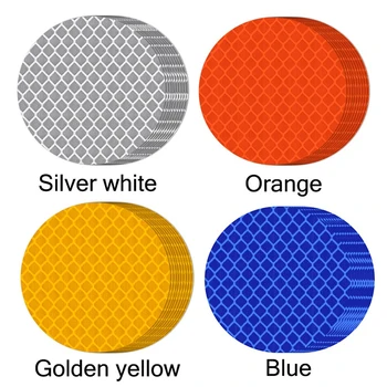 

10 Pc Automobile Scratch-resistant Reflective Stickers Electric Vehicle Motorcycle Stickers Safety Warning Stickers Auto Product