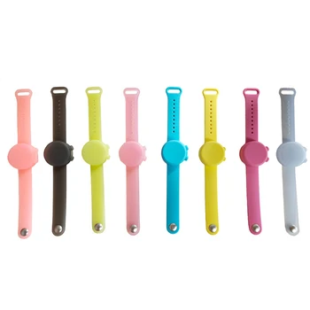 

Portable Sillicone Soap Bracelet Wristband Hand Dispenser Squeeze Bottle 1PC