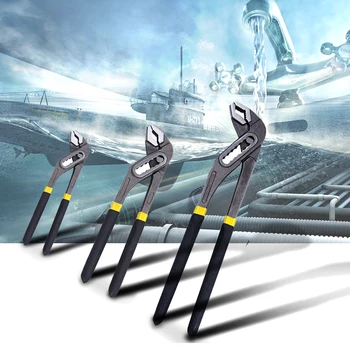 

Water Pump Pliers Heavy- Handles Combination Quick-release Plumbing Pliers Wrench Pump Joint Pliers For 8/10/12inch