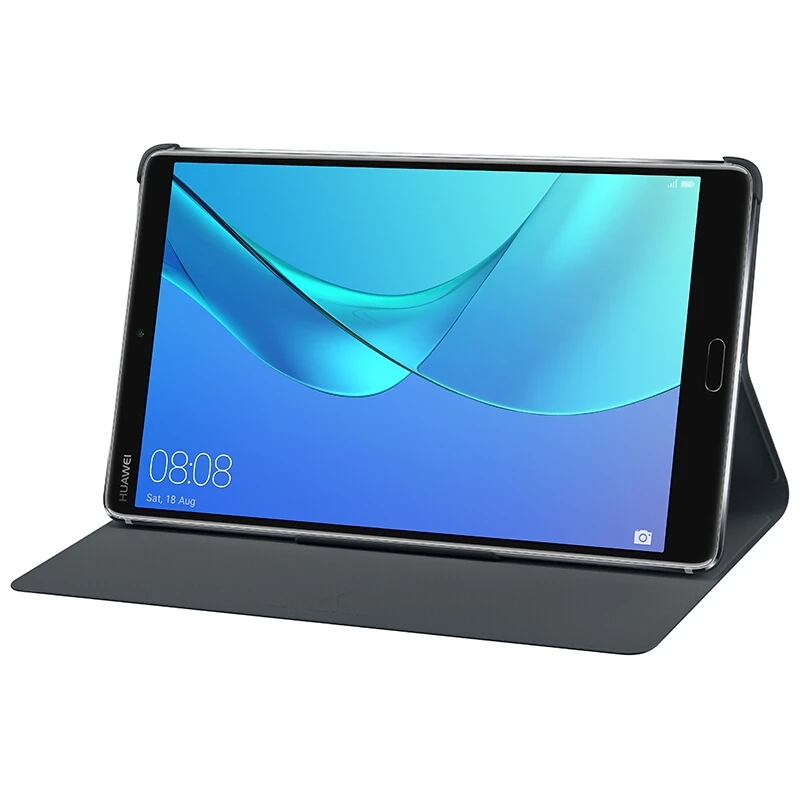 Premium Leather Smart View Kickstand Flip Case - Official Original Tablet Cover