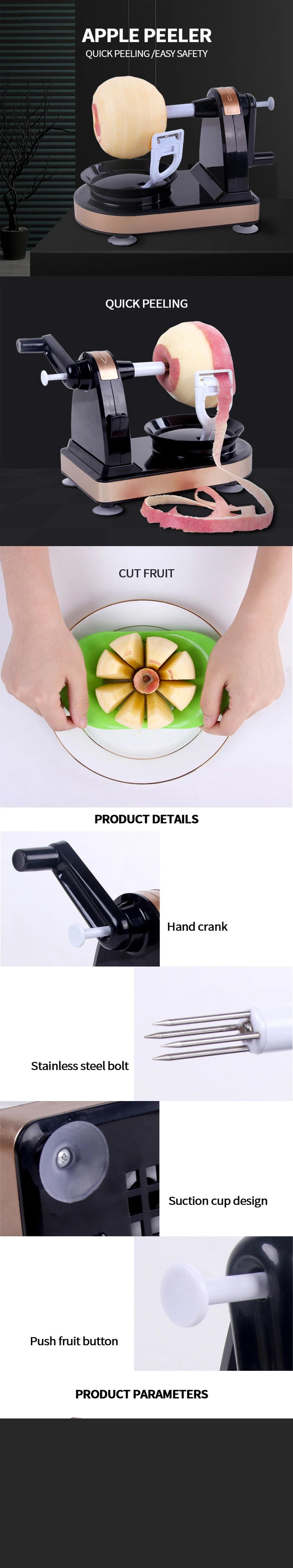 De Maçã Multi-função Apple Clipping Home Kitchen Slicer