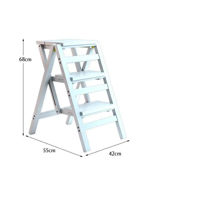 Marches Ванная комната для пожилых людей складной шаг Banco Escalera Plegable Scaletta Legno стремянка стул Escaleta Escabeau Лестница Стул - Цвет: Version H