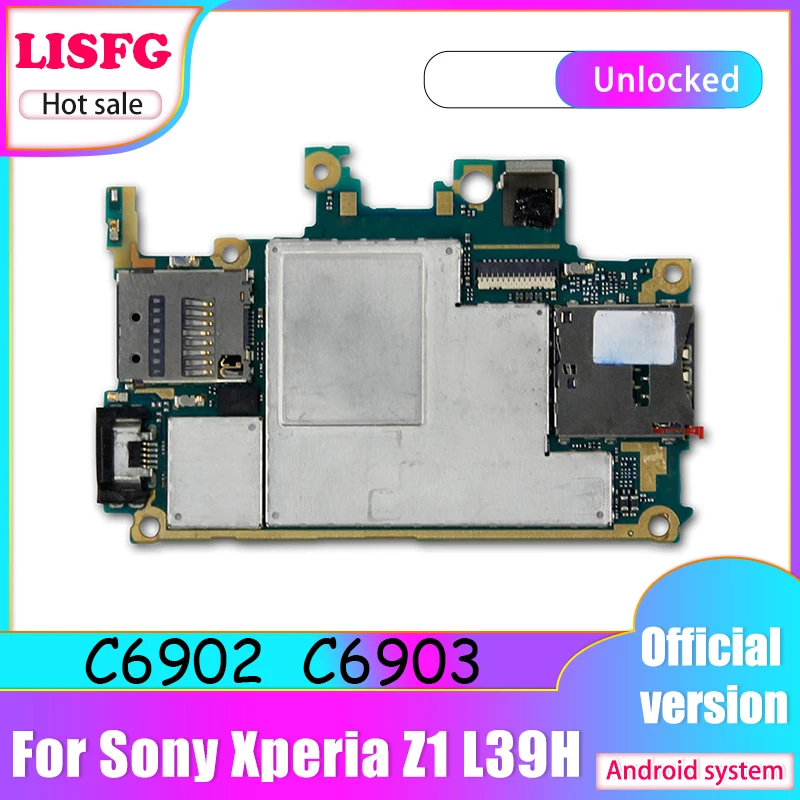 Сменная материнская плата для Sony Xperia Z1 L39H C6902 C6903 оригинальная | Мобильные