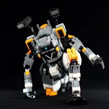 

740Pcs STEM MOC USC Level Emperor BT-7274 Mecha Bricks Small Particle Building Blocks Educational Toy Set
