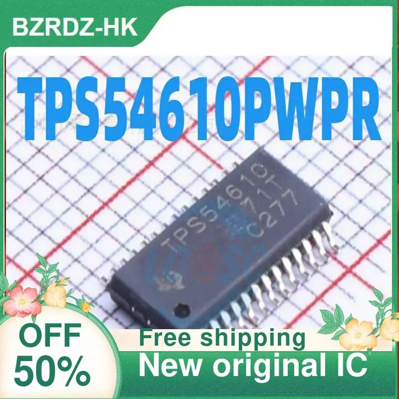 

10PCS TPS54610 TPS54610PWPR SSOP-28 New original IC