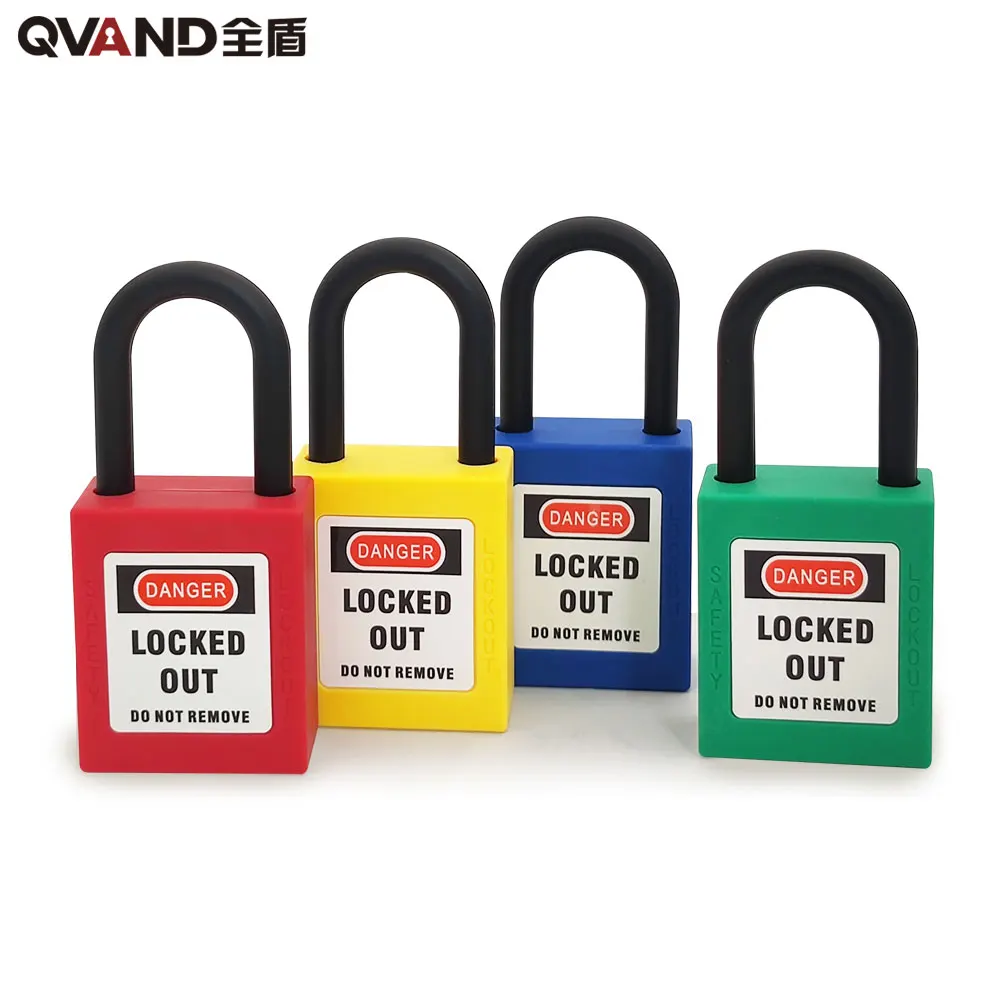 Generic Qvand Electric Industrial Security Brand Loto Abs Red Color