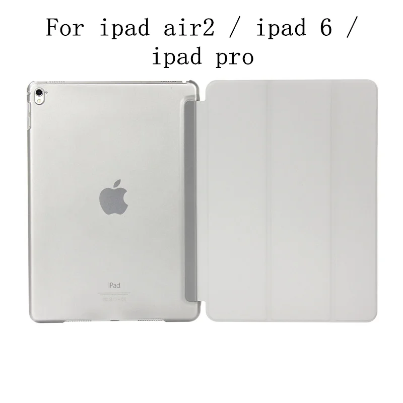Роскошный планшет противоударный Смарт кожаный чехол-подставка для Apple IPad Air Pro 9,7 дюймов IPad 2 3 4 I Pad 5 6 Air 1 2 Coque - Цвет: For ipad air2 grey