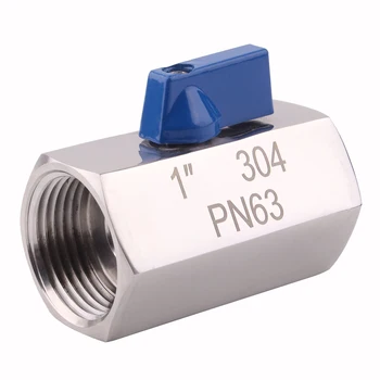 

DERNORD Mini Ball Valve - Stainless Steel ball valve 1" NPT Female & Female