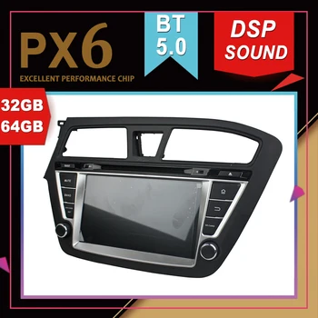 

PX6 Excellent Performance Android 9.0 Car Multimedia GPS For HYUNDAI I20 2014-2015 DSP Sound Navigation Tape Recorder Radio