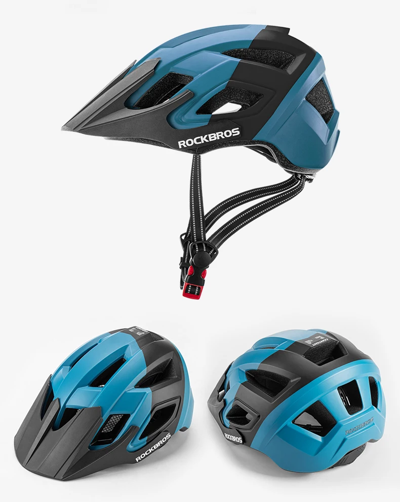 Rockbros Fahrrad helm Licht wiederauf ladbarer Fahrrad helm Radfahren Licht Mountain Rennrad Helm Sport Safe Hut Fahrrad ausrüstung – Detail 19