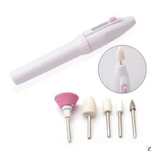 Маникюрный набор, маникюрная машина, портативная полировальная машина, электрическая ручка, шлифовальная JiaQi миниатюрная