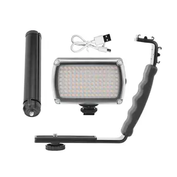 

Light Handle Bracket For DJI Osmo Mobile 2/3 120 LEDs Dimmable Video Vlog Fill Light Photography