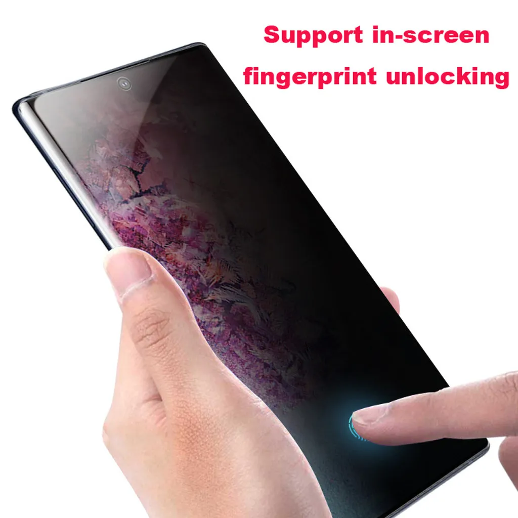 Защитное стекло для сохранения личной информации пленка для samsung Galaxy Note 10 HD полное покрытие гидрогель анти-ползучий Защитная пленка для Note 10+# P3