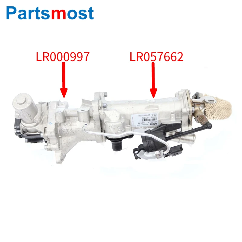 Best Price EGR Cooler for Land Rover Freelander LR2 RR Evoque Discovery Sport 2.2D Exhaust Gas Recirculation Valve Cooler C2S52516 LR057662