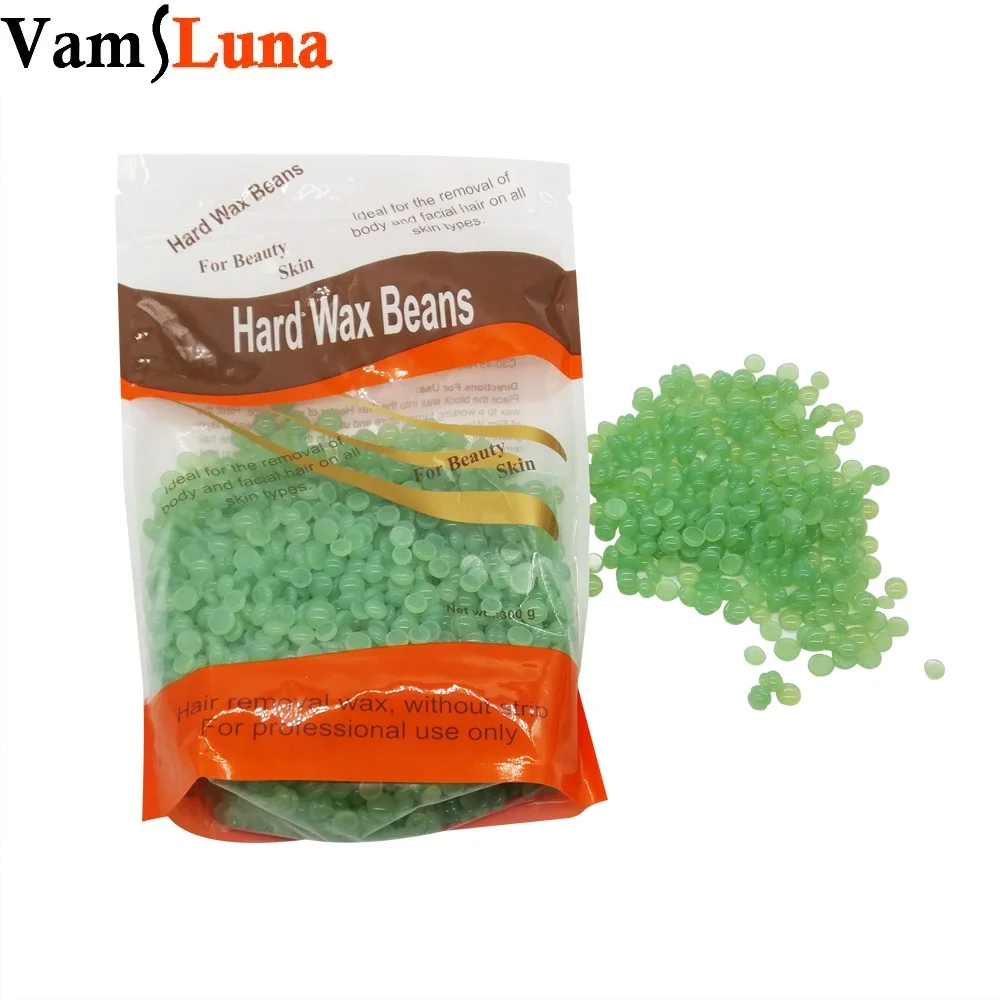 250g/pack Hair Removal Wax Bean Pearl Waxing Beans for Women Men 6 Hard Wax Beads for Warmer Painless Body Depilation Bikini