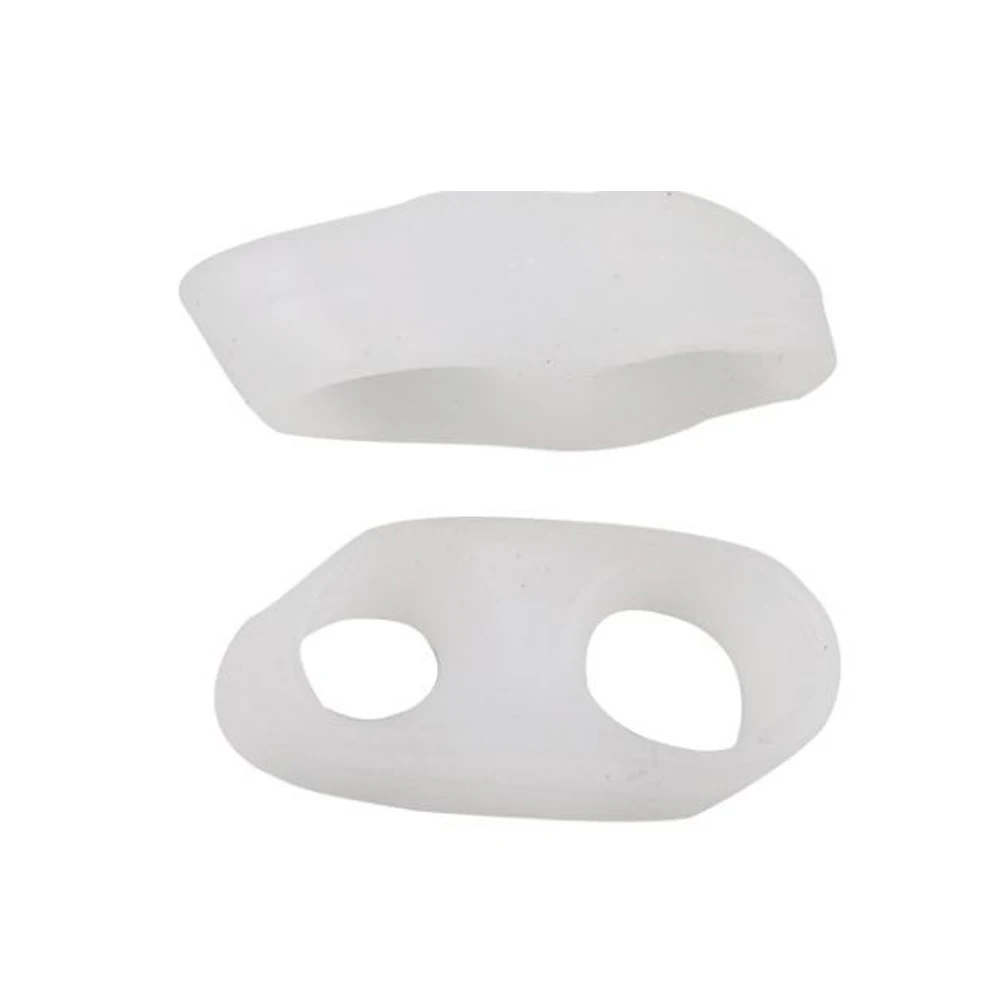 1 Pair Silicone Gel Little Toe Separator Hallux Valgus Bunion Guard Finger Bunion Corrector Adjuster Foot Care