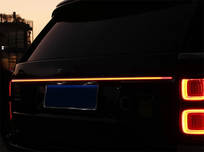 Светодиодный светильник указателя поворота для Ranger Rover 2012 2013 через багажник задний фонарь Модифицированный highlander стример задний светильник