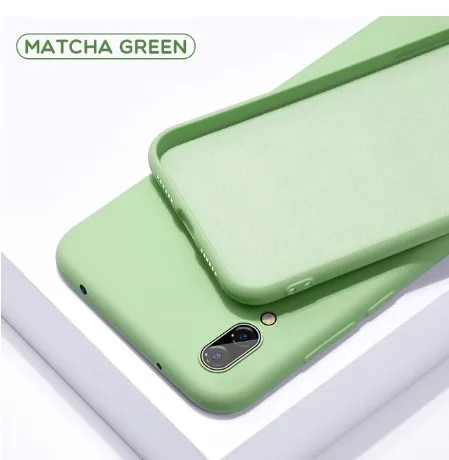 thumbnail image 1 of Original Liquid Silicone Case For Samsung Galaxy S10 S10e S20 FE S8 S9 Plus Note 10 20 Ultra A10 A40 A50 A51 A71 A31 A41 A21S, 1 of 5