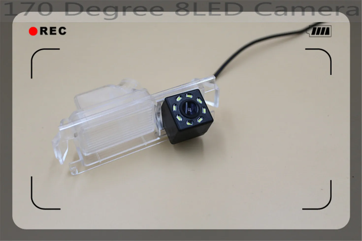 

170 Degree 8LED Car Parking Rear view Camera for Kia K2 Rio Sedan Hatchback Ceed 2013 Hyundai Accent Solaris Verna 2014 I30