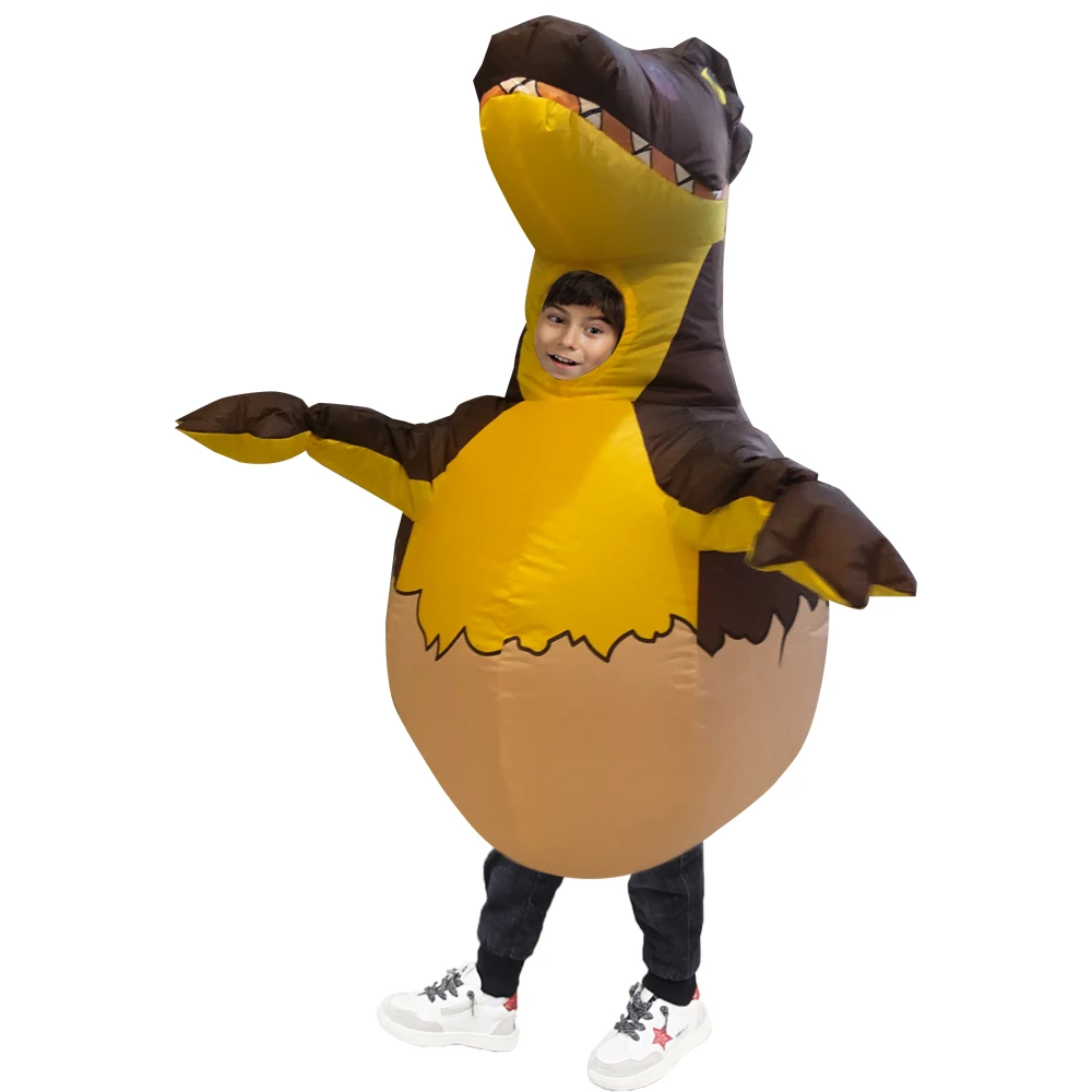 Детские надувные костюмы T rex Egg карнавальный костюм на Хэллоуин вечерние с