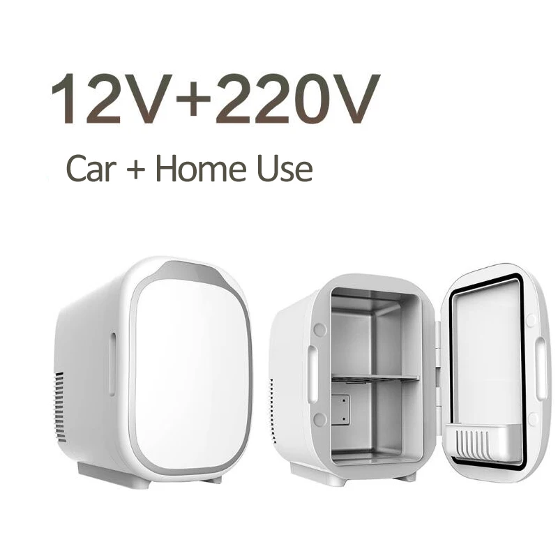 6L Auto refrigerator student Hostel fridge household heating and cooling case cosmetics breast milk refrigeration cooler