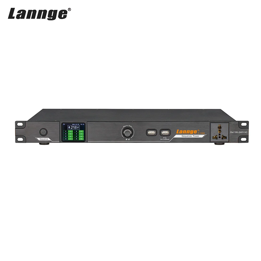 Lannge T 1300 8 channel Intelligent Power регулятор последовательности универсальный контроллер с