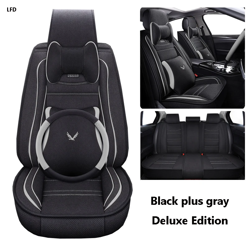 Чехлы на автомобильные сиденья из льняного волокна для Chevrolet spark a aveo b chevrolet cruze cobalt