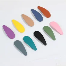 Прямые поставки, универсальные аксессуары для волос для детей и взрослых, заколки в Корейском стиле, простые матовые, тусклые, полированные, BB, зажим для волос с боковым зажимом