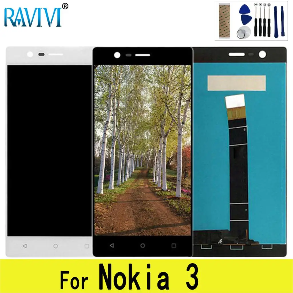 5 0 &quotLCD для Nokia 3 N3 LCD дисплей TA 1020 1028 1032 1038 сенсорный экран дигитайзер сборка Замена