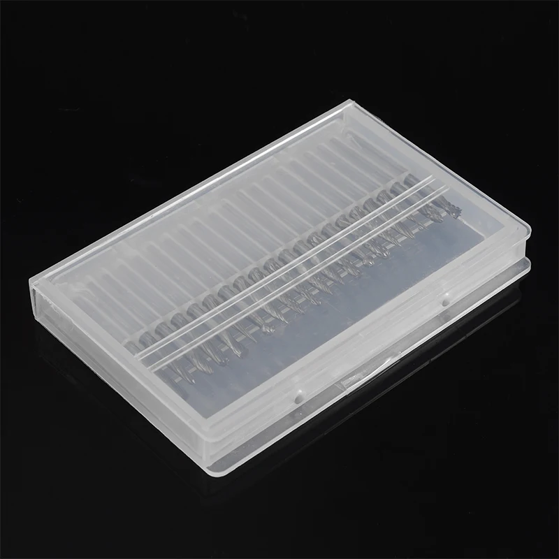 20Pcs Tungsten Steel Solid Carbide Burrs For Rotary Tools Bit Accessories Woodworking Milling Cutter Polishing