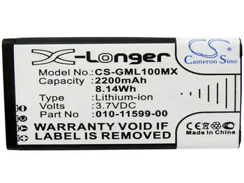 

Cameron Sino Battery for Garmin VIRB VIRB Elite Virb Elite Action HD Camera 1.4 Replacement Garmin 010-11599-00 2200mAh