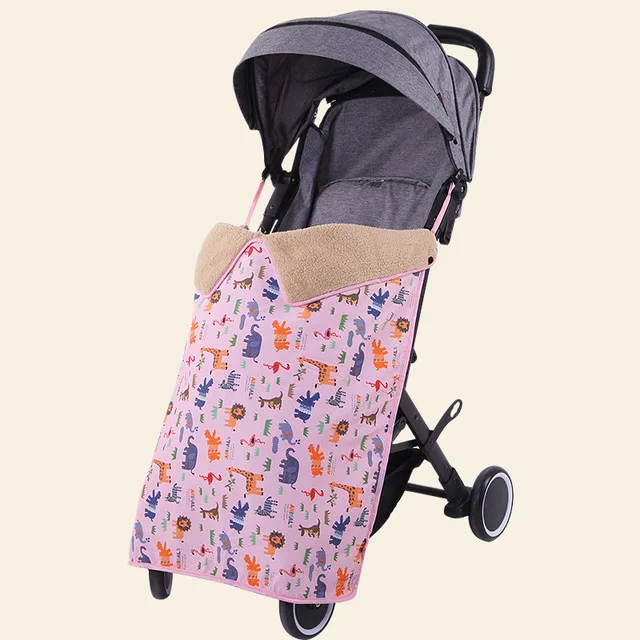 83X70cm pink Детское одеяло, зимнее мягкое одеяло для новорожденных, стеганое утепленное ветрозащитное пеленка для сна, накидка для детской коляски, коляски, коляски - Цвет: 83X70cm pink