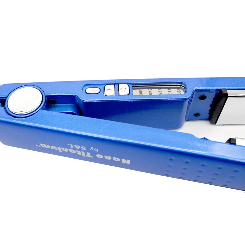 2 в 1 Профессиональный утюжок для волос, утюжок для волос Chapinha Prancha titanium 11/4 nano titanium 450F, быстрый температурный выпрямитель для волос
