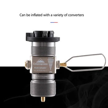 

Aluminum Alloy Gas Stove Propane Refill Adapter Gas Burner Filling Butane Converter For Camping Hiking BBQ Picnic new