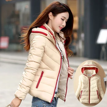 

ZOGAA 2019 winter new down cotton padded women loose thick bread service student short female small cotton jacket coat female
