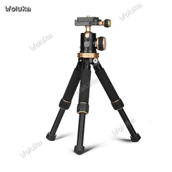 

QZSD Q166Z Lightweight Aluminum Alloy Travel Mini Tripod with Ball Head for DSLR Camera Camcorder CD50 T03 ZZ1